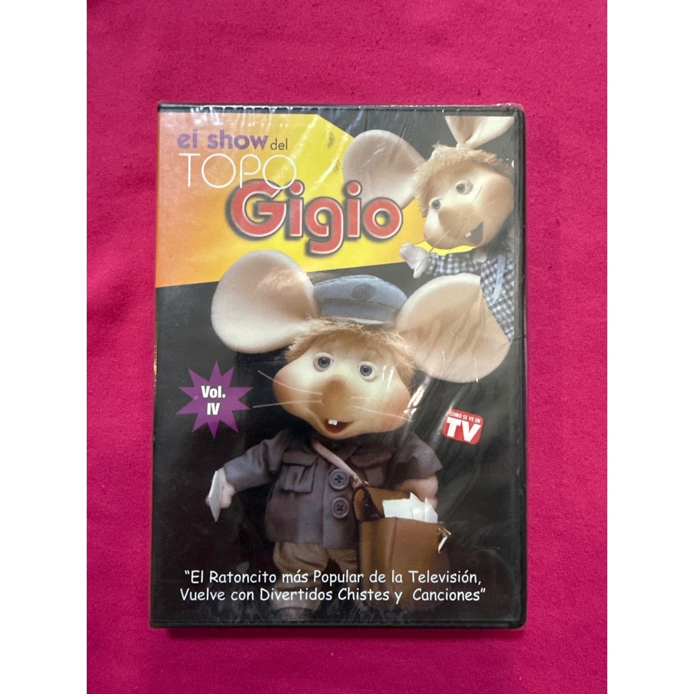 El Show Del Topo Gigio Vol IV DVD El Ratoncito Mas Popular De La Television